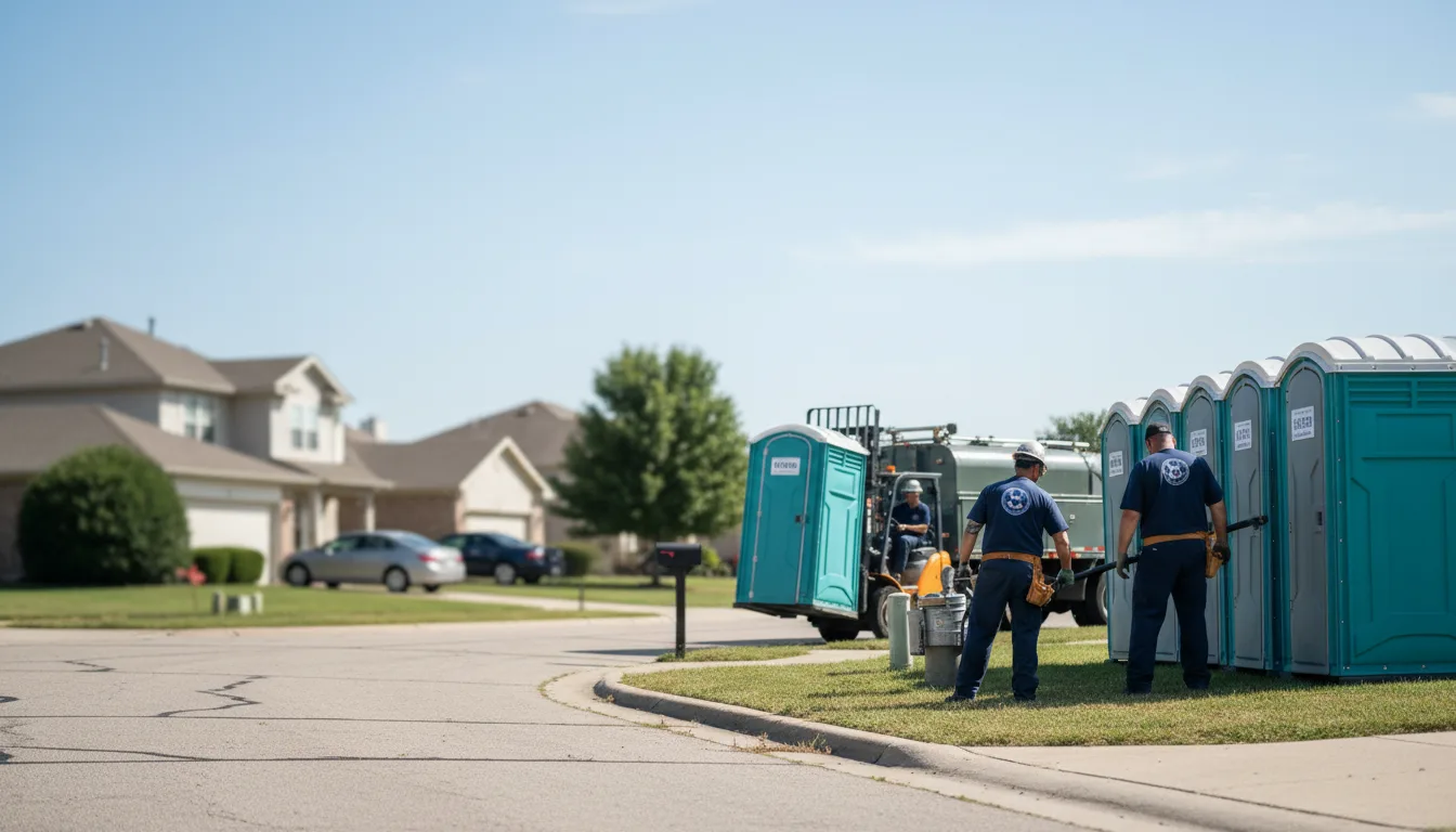 Porta Potty Rental in Fresno, TX near me